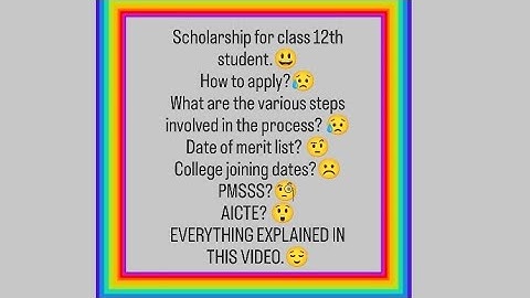 How to apply for special scholarship schemes in J&K