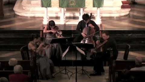 Attacca Quartet plays Haydn Op. 77 no. 2 - First Movement