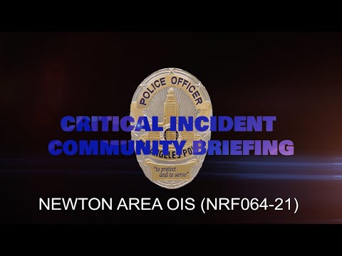 Newton Area Officer Involved Shooting 12/18/21 (NRF064-21)