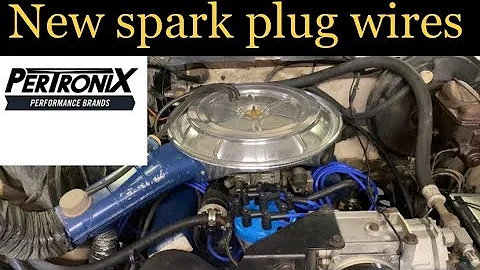 Installing new spark plug wire’s on ford 302/351w.