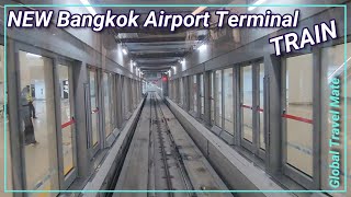 NEW Terminal Airport Train Bangkok Suvarnabhumi SAT-1 🇹🇭 Thailand