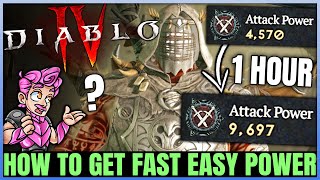 Diablo 4 - How to DOUBLE Your Build Power in 1 Hour - 10 OP Gear Tricks For All Classes & More