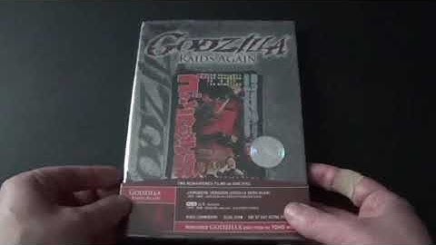 Godzilla Raids Again DVD Unboxing.