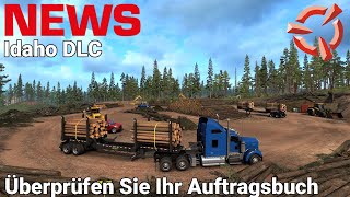 Ats Idaho Dlc News Überprüfen Sie Ihr Auftragsbuch I American Truck Simulator