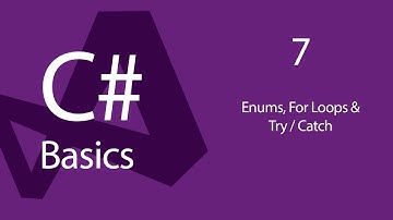 C# Programming Tutorials: Beginners 07 Creating a Calculator - Enums For Loops & Try Catch