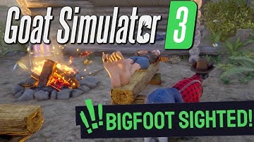 "Goat Simulator 3" - Bigfoot Sighted! Quest Guide (Full Event Walkthrough)