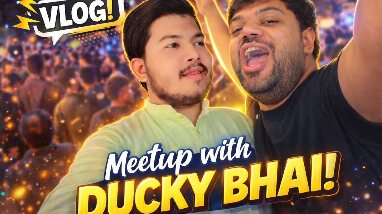 Meetup With Ducky Bhai 🤯 | Kya Scene Tha Ye?!