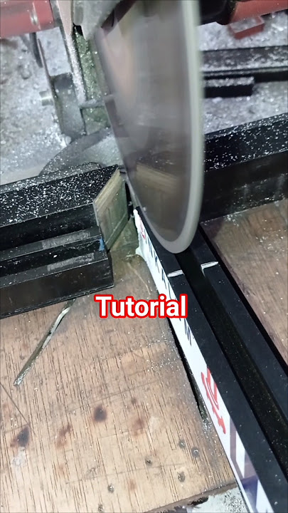 Coak ambang bawah daun jendela geser aluminium #shortvideo #viralvideo #diy #tutorial #fyp