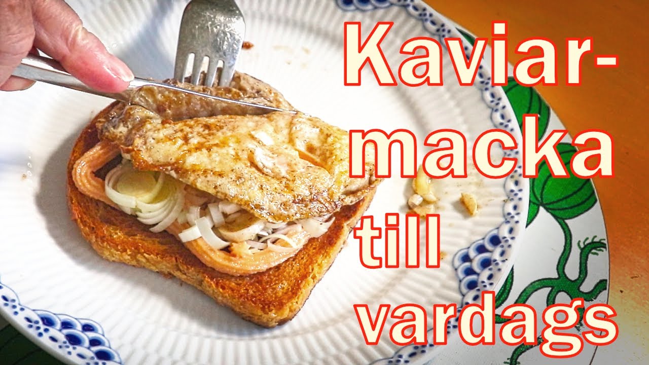 Kaviarmacka till vardags