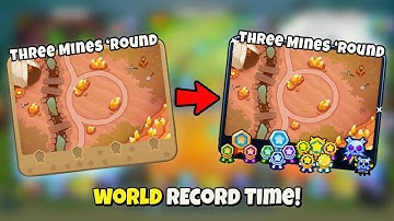 How Fast Can You Black Border Three Mines Round in BTD6?