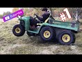 John Deere gator 6x4 off-roading and mud