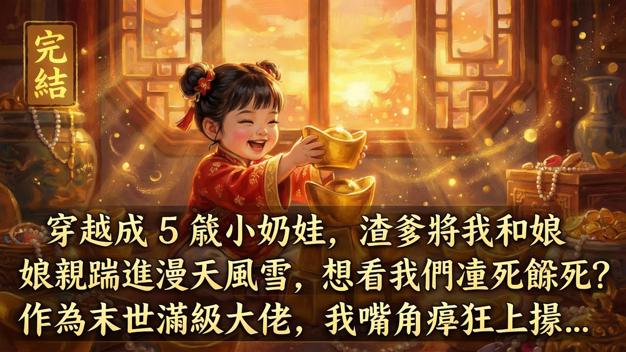 【爽文反轉】5歲奶團子被扔雪地等死！本以為是地獄開局，結果她手握空間坐擁金山...#古言 #穿越 #萌寶 #種田 #打臉 #爽文 #有聲書 #末世大佬 #基建 #反差萌