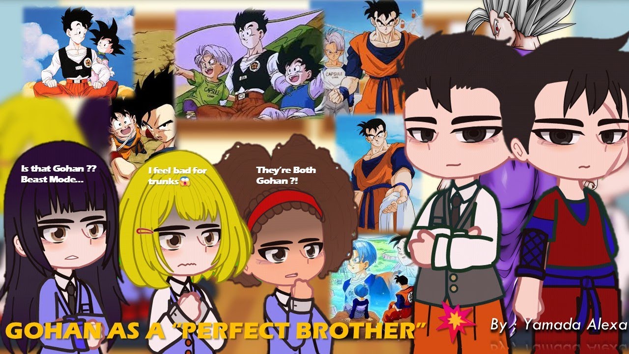 Goten & Trunks Classmates React to Gohan as the Perfect Big Brother 😭 | Future Gohan Shocks Them! DB
