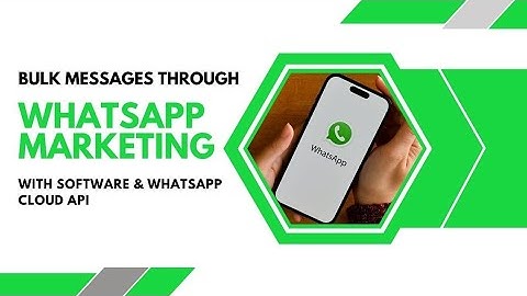 Cloud Base WhatsApp Marketing Software | Chatbot | Rest API with Multi Integration| SOFT7 Software