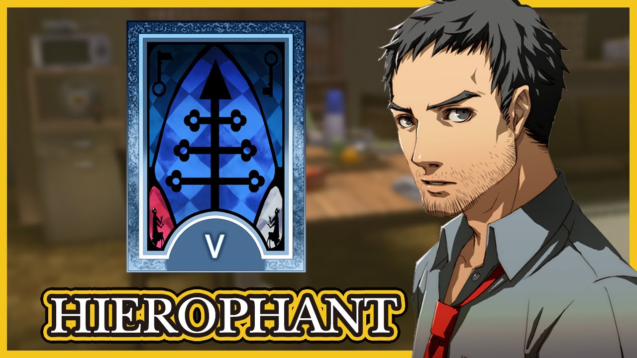 Persona 4 Golden - Max Social Link - Hierophant Arcana (Ryotaro Dojima)