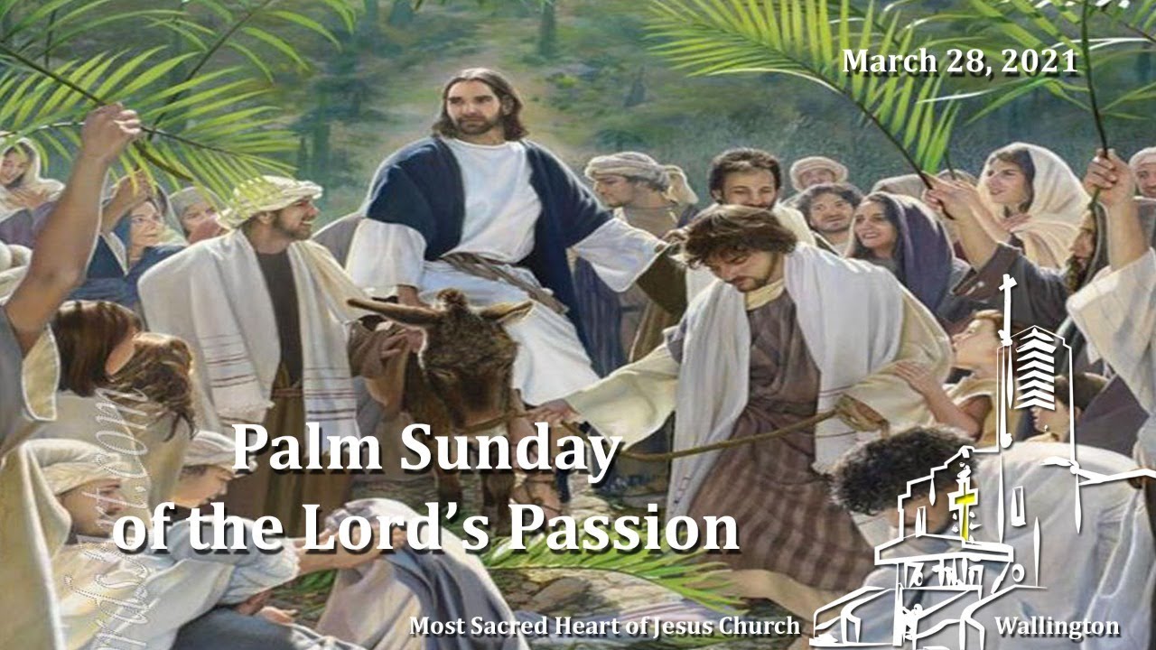 Palm Sunday Of The Lords Passion Youtube