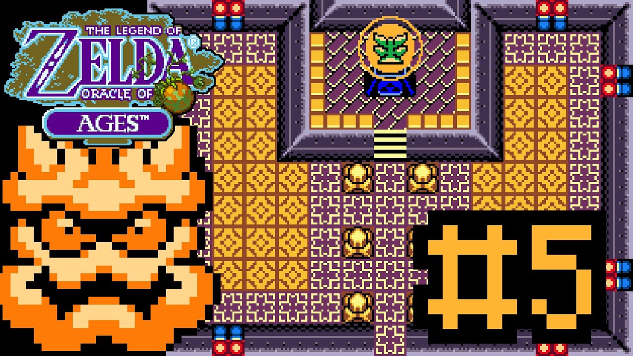 Zelda: Oracle of Ages - First Time Playing | 05. Crown Dungeon