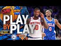 New York Knicks vs Philadelphia 76ers Play-By-Play &amp; Watch Along