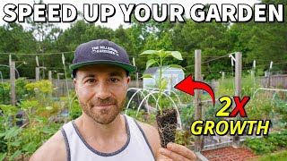 GARDEN MAGIC: 4 Ways To SPEED UP Your Garden