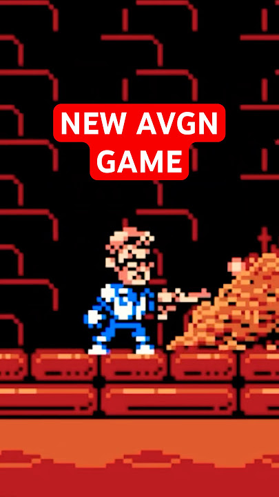 New AVGN Game on NES! #retrogaming #gaming #avgn