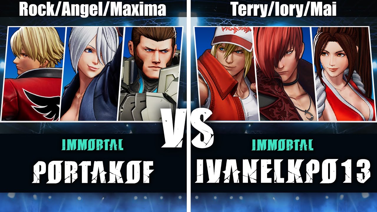 PortaKOF (Rock/Angel/Maxima) Vs Ivanelkpo13 (Terry/Iory/Mai) | KOF XV ...