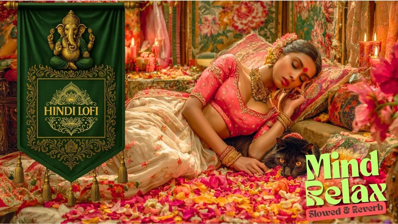 Aankhon Mein Tera Khwab | Hindi Lofi Sadness | Sleep & Cry Mix | Slowed