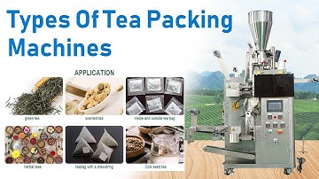Introduction of 4 types of tea packing machine for small business | Tea bag packaging machine