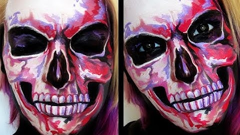 Cel Shaded Skull | Makeup Tutorial