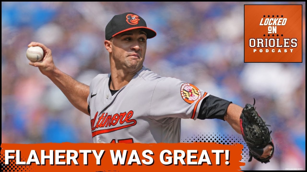 Jack Flaherty dominates the Blue Jays in his Orioles debut! - YouTube