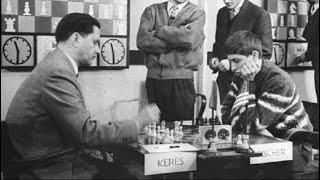 Bobby Fischer vs Paul Keres • Zurich - Switzerland, 1959