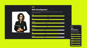 Build A Responsive Portfolio Website Design | HTML CSS & JavaScript Part 4
