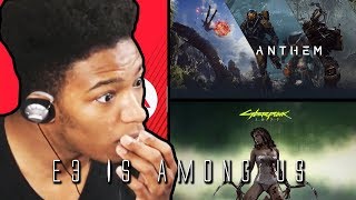 Etika Reacts to Anthem and Cyberpunk 2077 trailers [Stream Highlight]