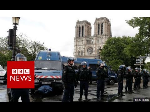 Paris's Notre-Dame Attack: Man shouted "This is for Syria" - BBC News