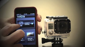 How to connect Go Pro Hero 3 to iPhone or Android