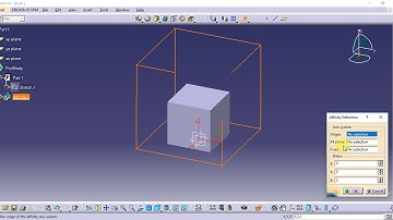Catia Tutorial in Tamil 77 : Affinity | Transformation Features | Part