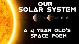 Planets of Our Solar System an Educational Space Poem