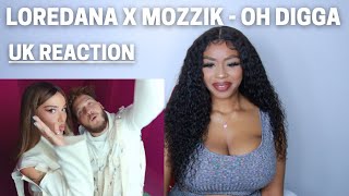 LOREDANA X MOZZIK - OH DIGGA (PROD. BY JUMPA) [OFFICIAL VIDEO] REACTION | CARINE TONI