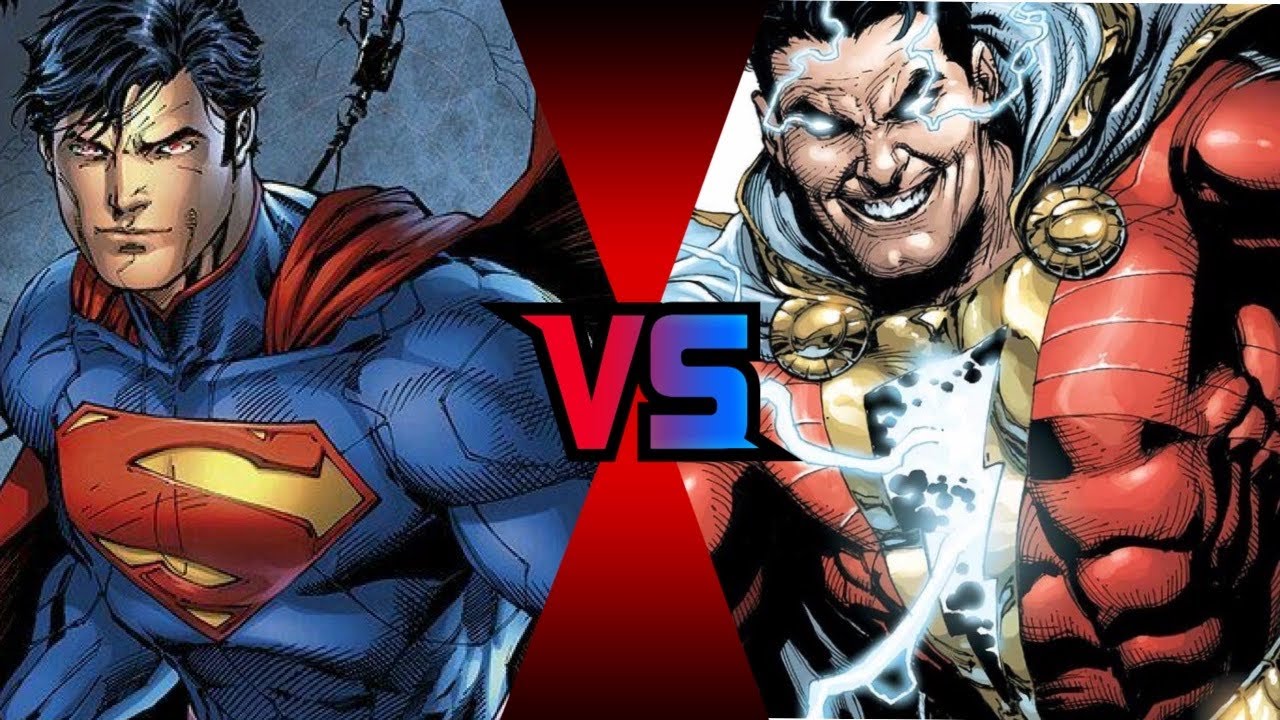 shazam superman shazam superman