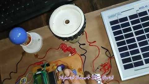 Full Details of Hybrid automatic Smart DC Grid Final year project |SMART GRID explained detail PART2