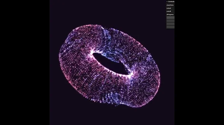 ThreeJs Morphing Particles with Vertex Shader