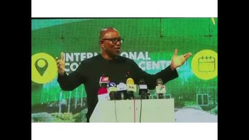 Peter Obi & Yusuf Baba Ahmed at Labour Party leadership Summit in Abuja