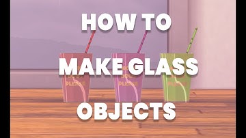 How to create glass objects - The Sims 4 (2021)