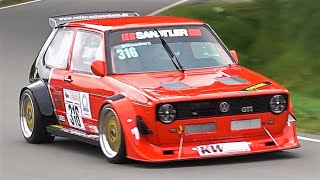 9.400Rpm VW Golf Mk1 || Onboard BERG-CUP Monster