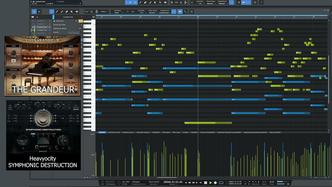 Relaxing Piano Epic music / THE GRANDEUR (Best vst piano 2025)