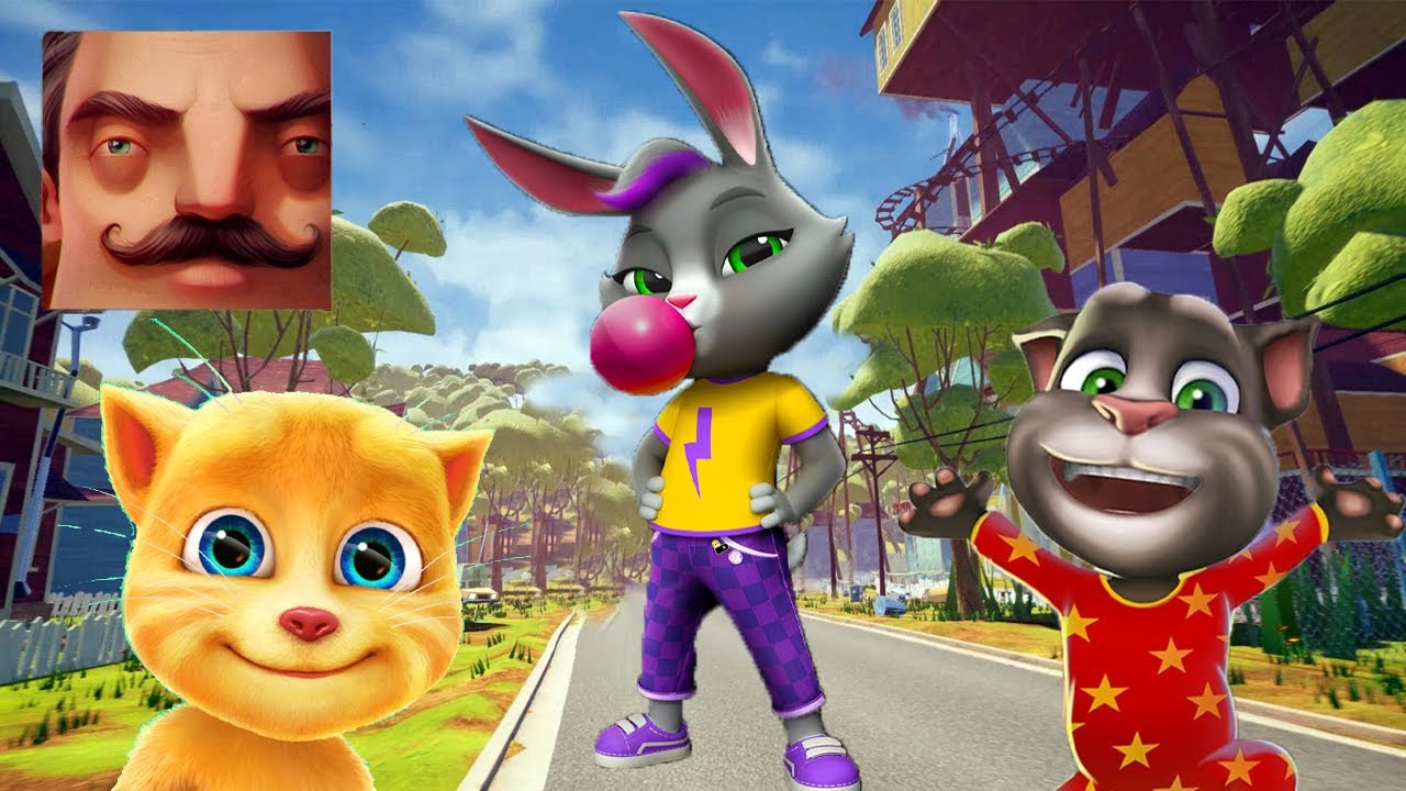 Hello Neighbor - My New Neighbor My Talking Baby Becca Act 1 Gameplay Walkthrough