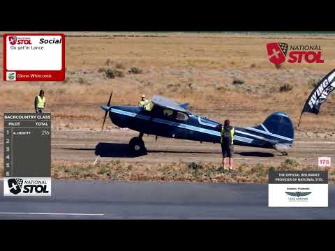 Non-stop Back country STOL action at Moses Lake.