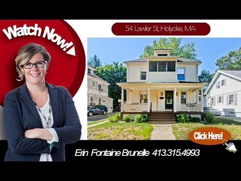 54 Lawler st., Holyoke, MA home video tour