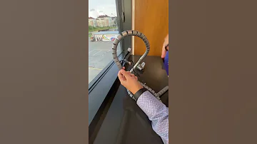 Пластиковый спиральный рукав Ripo для прокладки кабеля. Тест-драйв