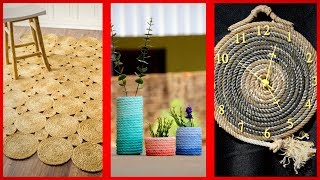 20 Ideias Criativas com Corda de Sisal