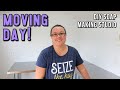 MOVING DAY! - Storage Shed to Soap Making Studio Conversion | DIY Couple